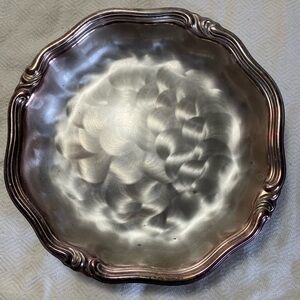 WMF IKORA silver plated footed serving tray vintage mid-century